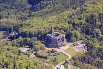 Rundflug über Kassel / Edersee / Hoher Meissner / Hann. Münd