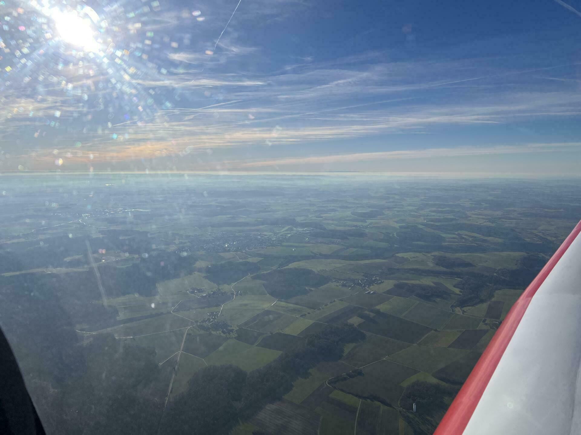 Flugroute nach Wunsch