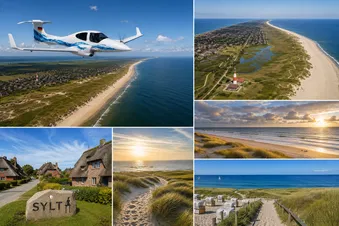 Ein wundervoller PRO Flug nach Sylt mit Service erster Klasse