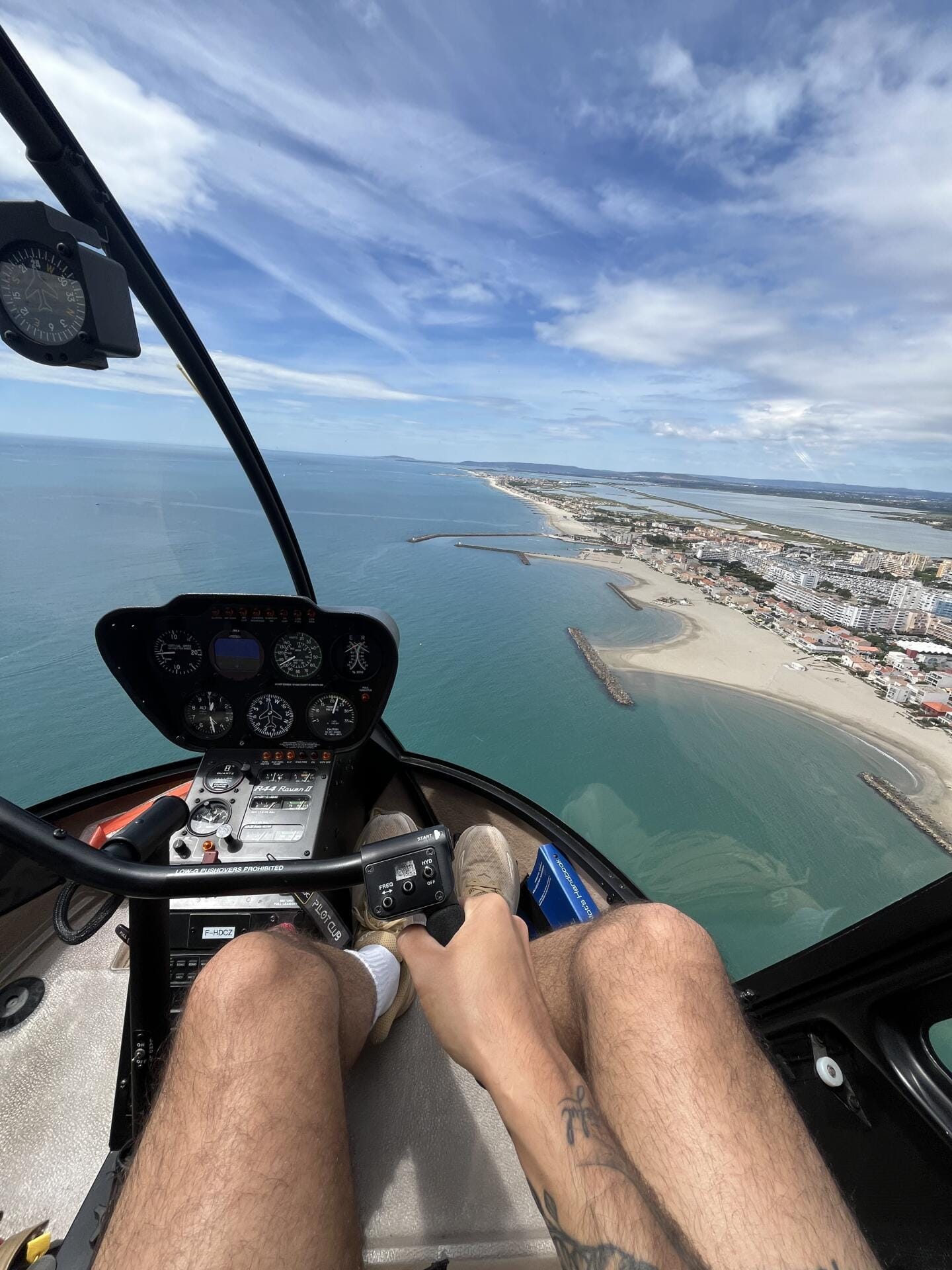 La Camargue vue du ciel
