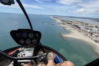 La Camargue vue du ciel