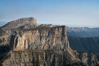 Le sommet du Mont Aiguille