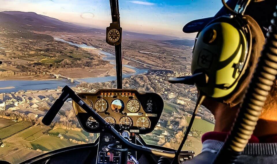 Flamants de Camargue & aigles des Baux de Provence en hélico