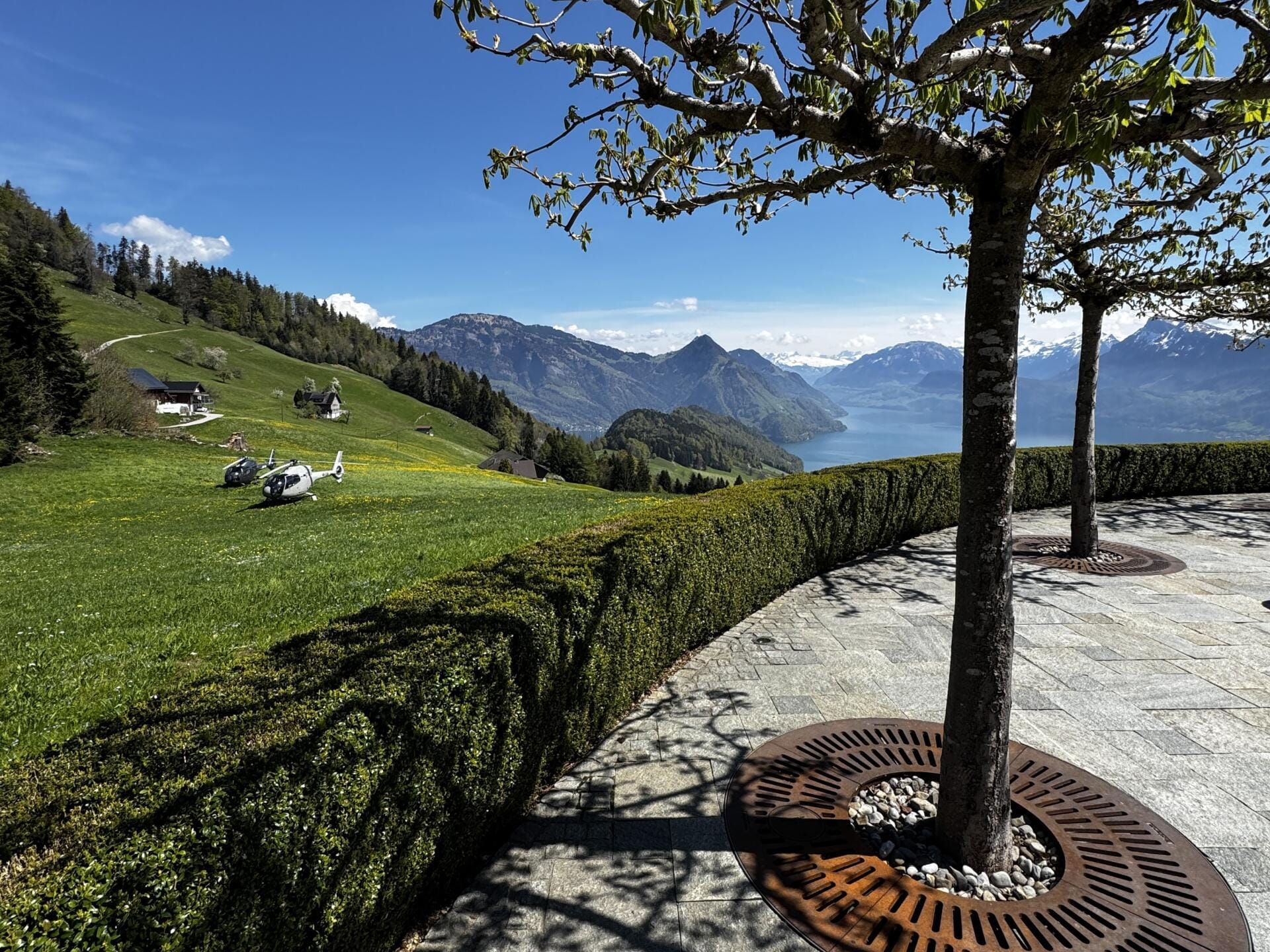 Restaurant-Flug - Mit dem Heli zum zMittag