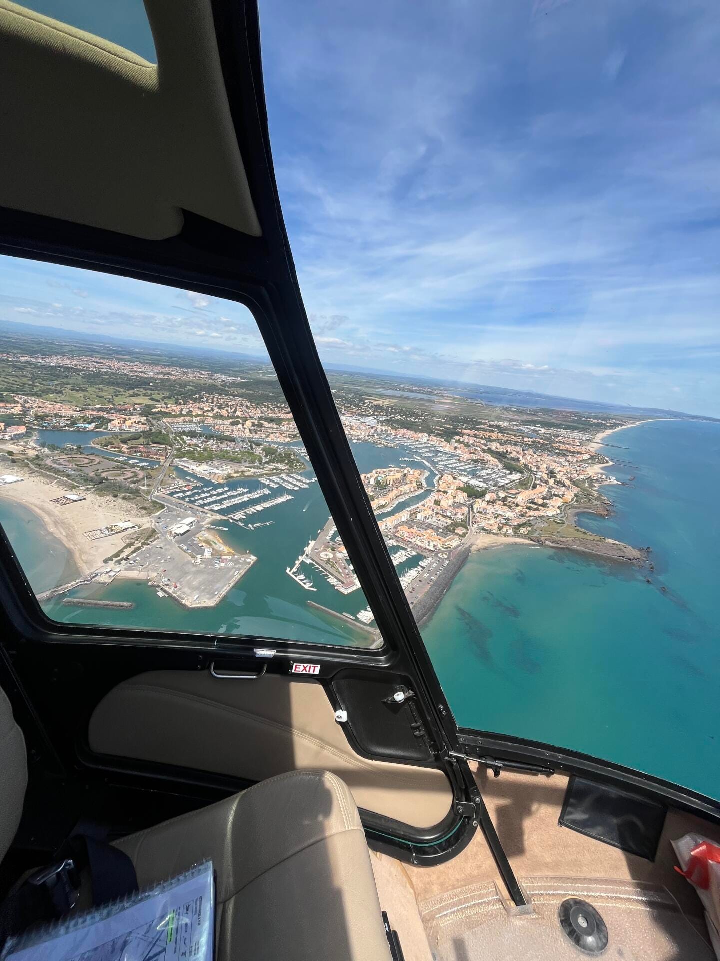 La Camargue vue du ciel