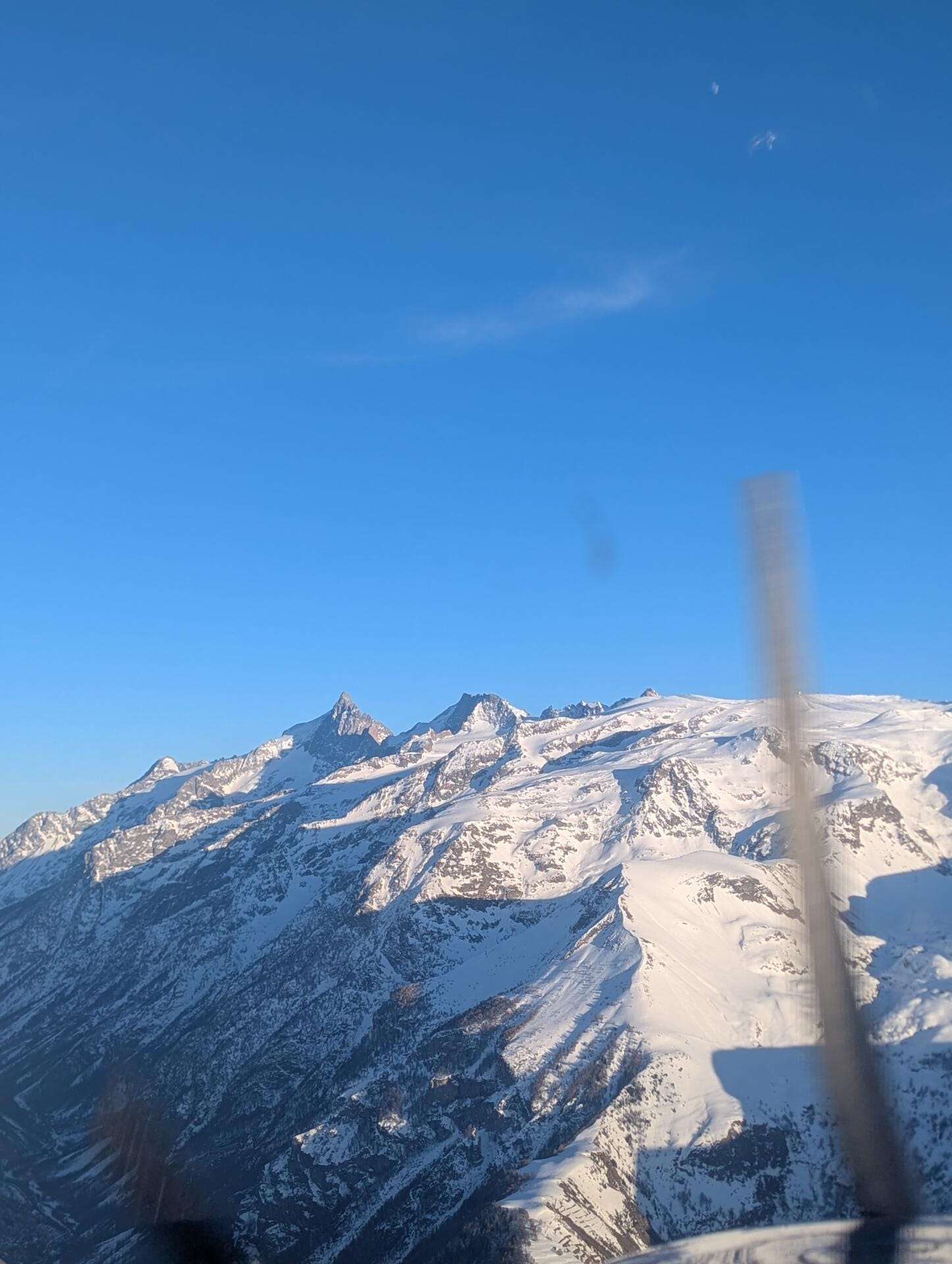 Sommet des Deux Alpes, le Rateau, et la Meije