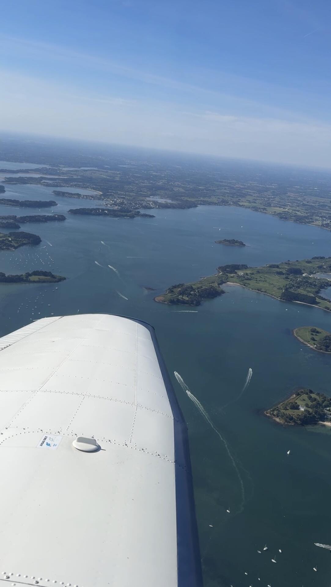 Balade aérienne du Golfe du Morbihan