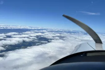 Privatflug nach Cannes