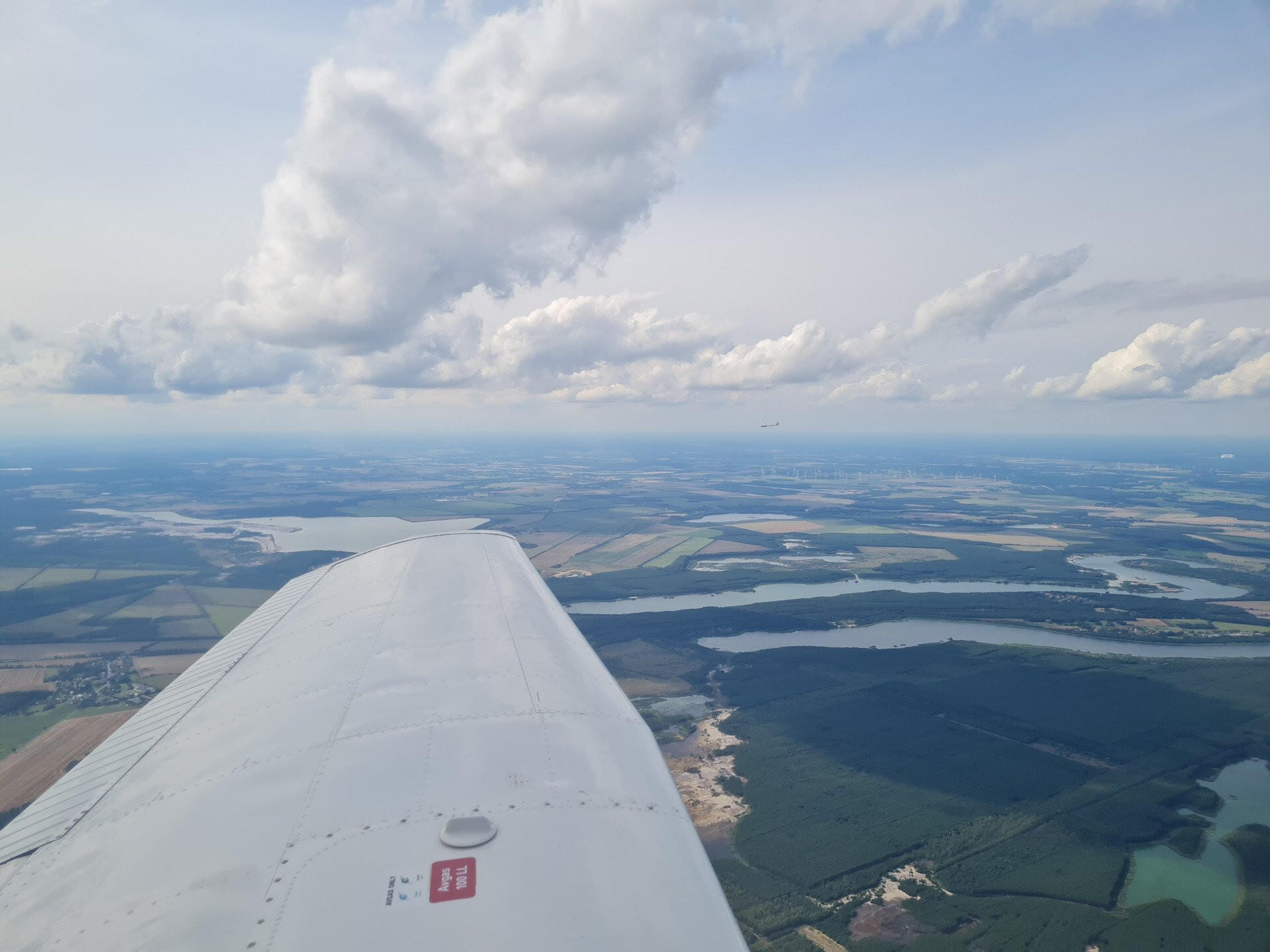Rundflug über Dresden City mit low approach Airport Dresden