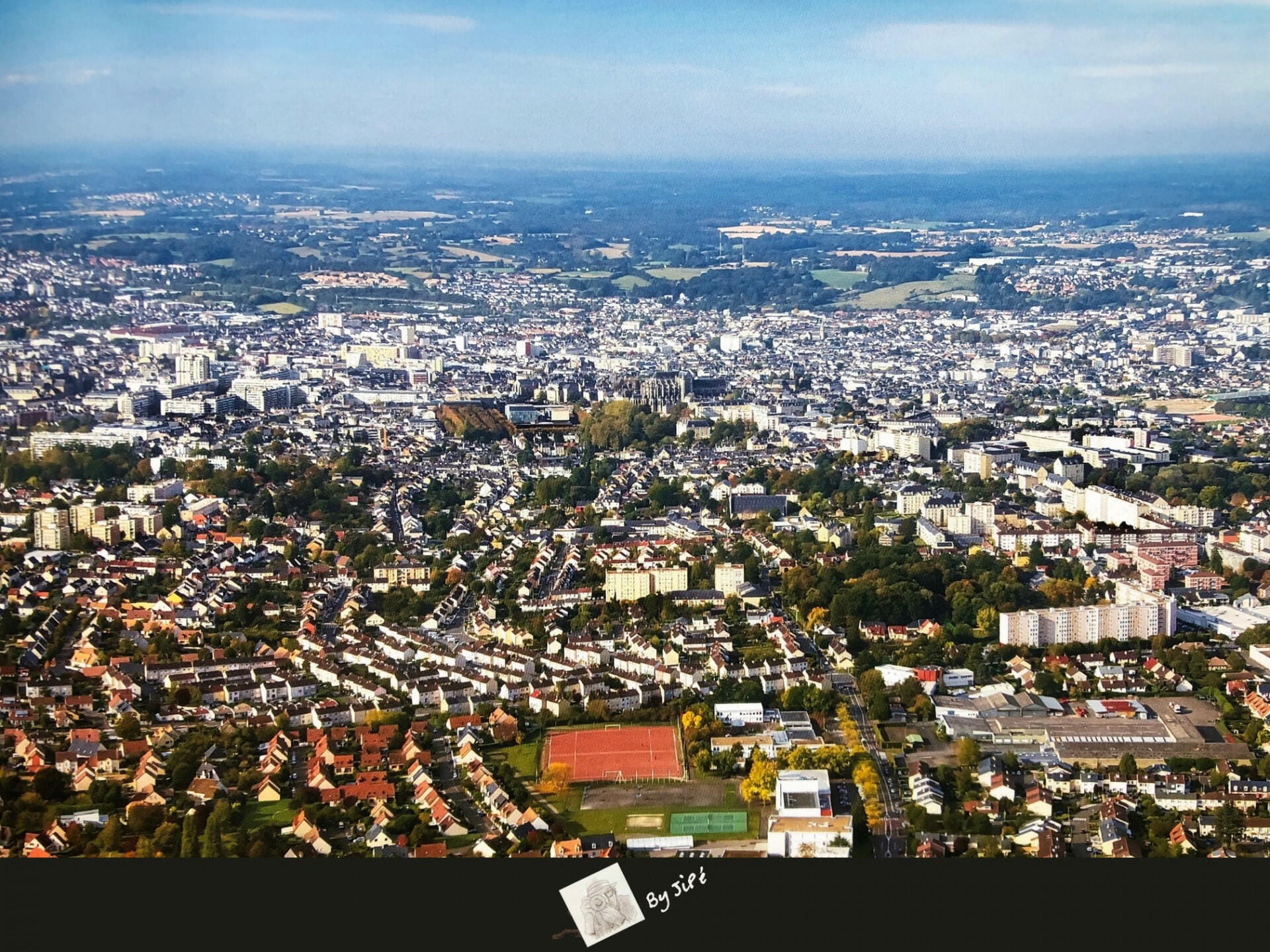 A deux dans les airs en Sarthe