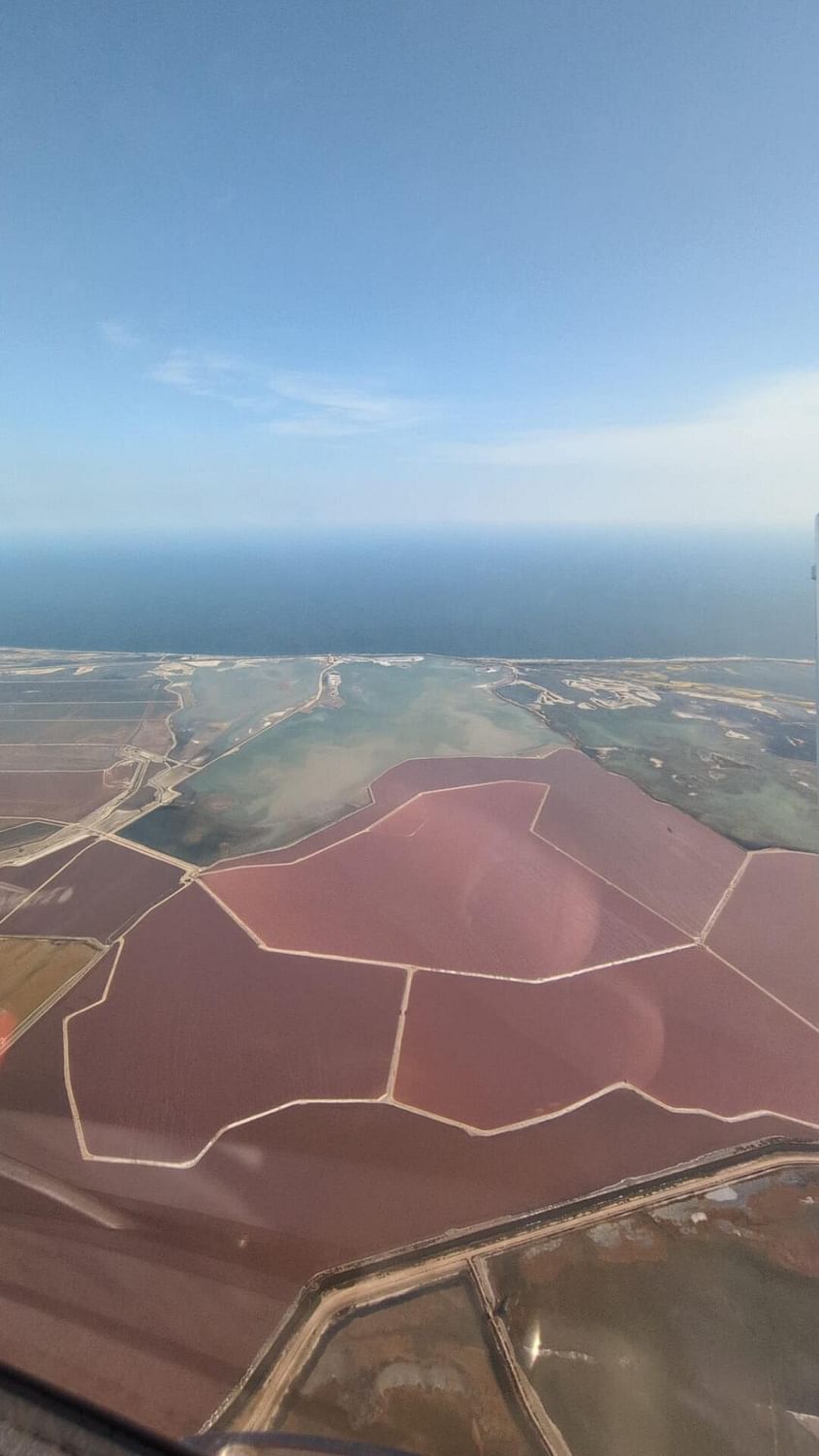 Survol de la Camargue