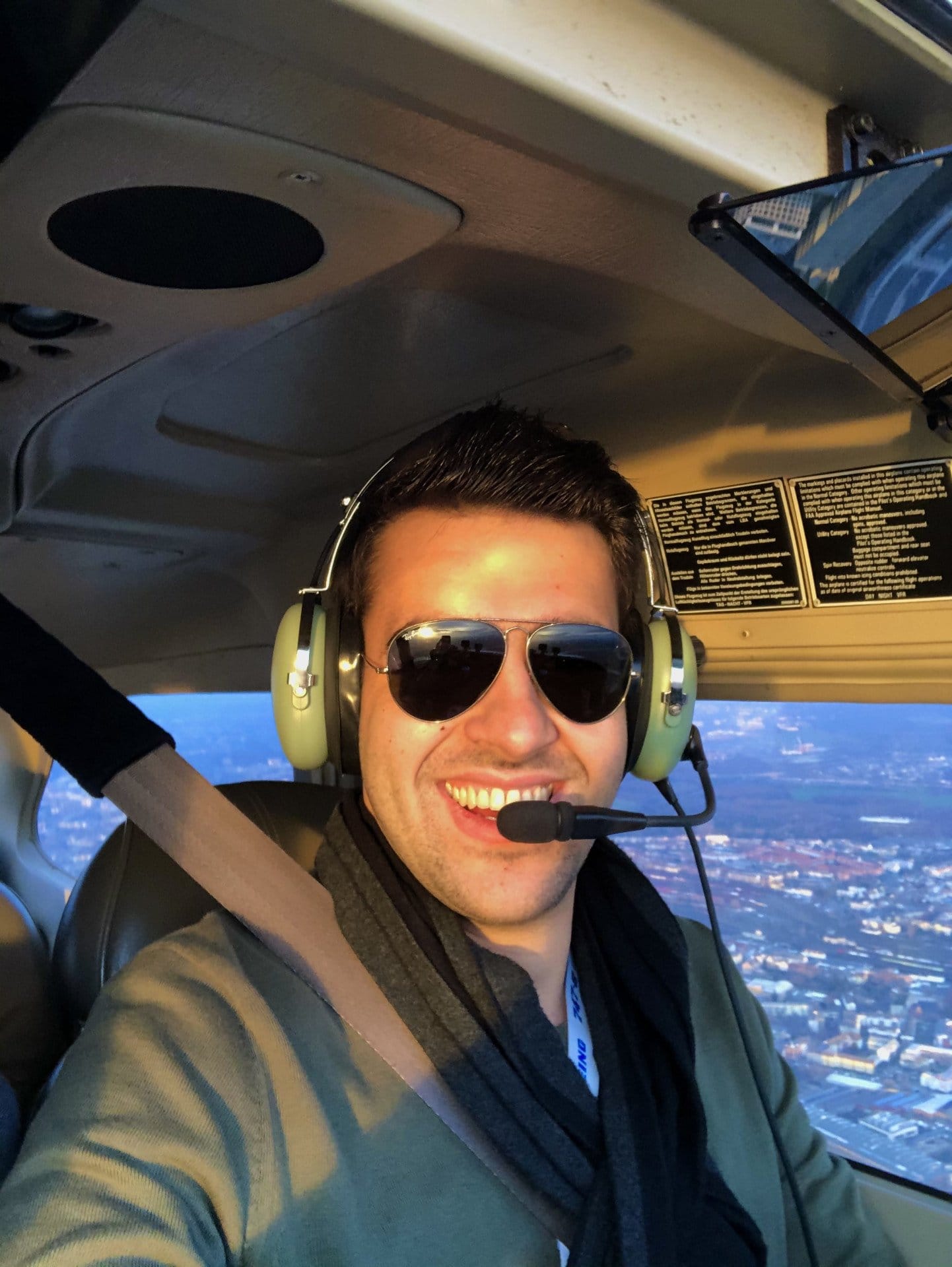 Mit dem Privatflugzeug nach Mannheim