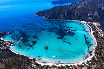 La Corse du Sud vue des airs