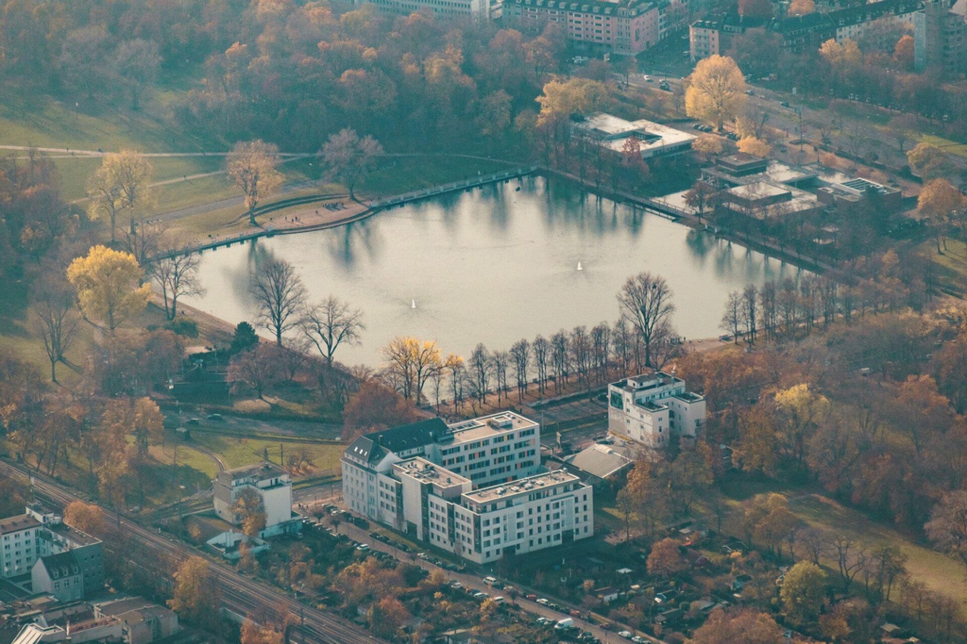 Köln: Kölner Dom und Innenstadt von oben sehen