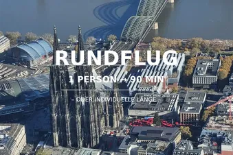 Individueller Rundflug – 90 Min./1 Person
