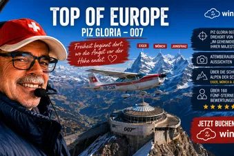 James Bond Rundflug - EMJ und Piz Gloria