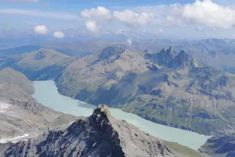 Vol au Mont Blanc et Cervin avec pause cafè ou repas á Sion