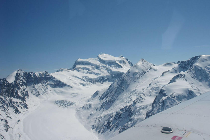 Matterhorn - Mont Blanc ab Bern