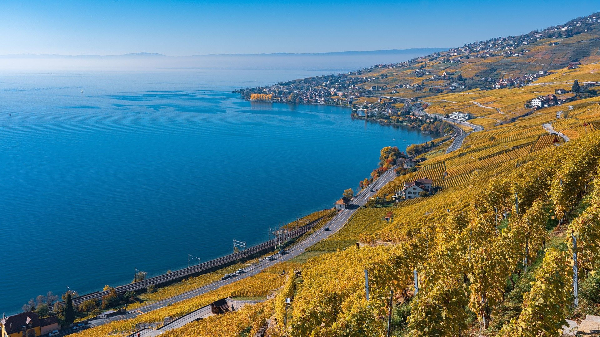 Vol Privatif - Lavaux et Le Mont-Pèlerin en Hélicoptère