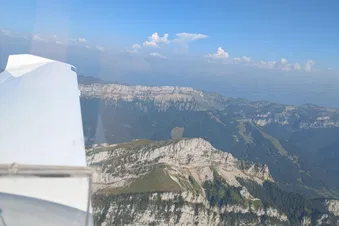 Aller-retour à Chambéry et survol du lac du Bourget