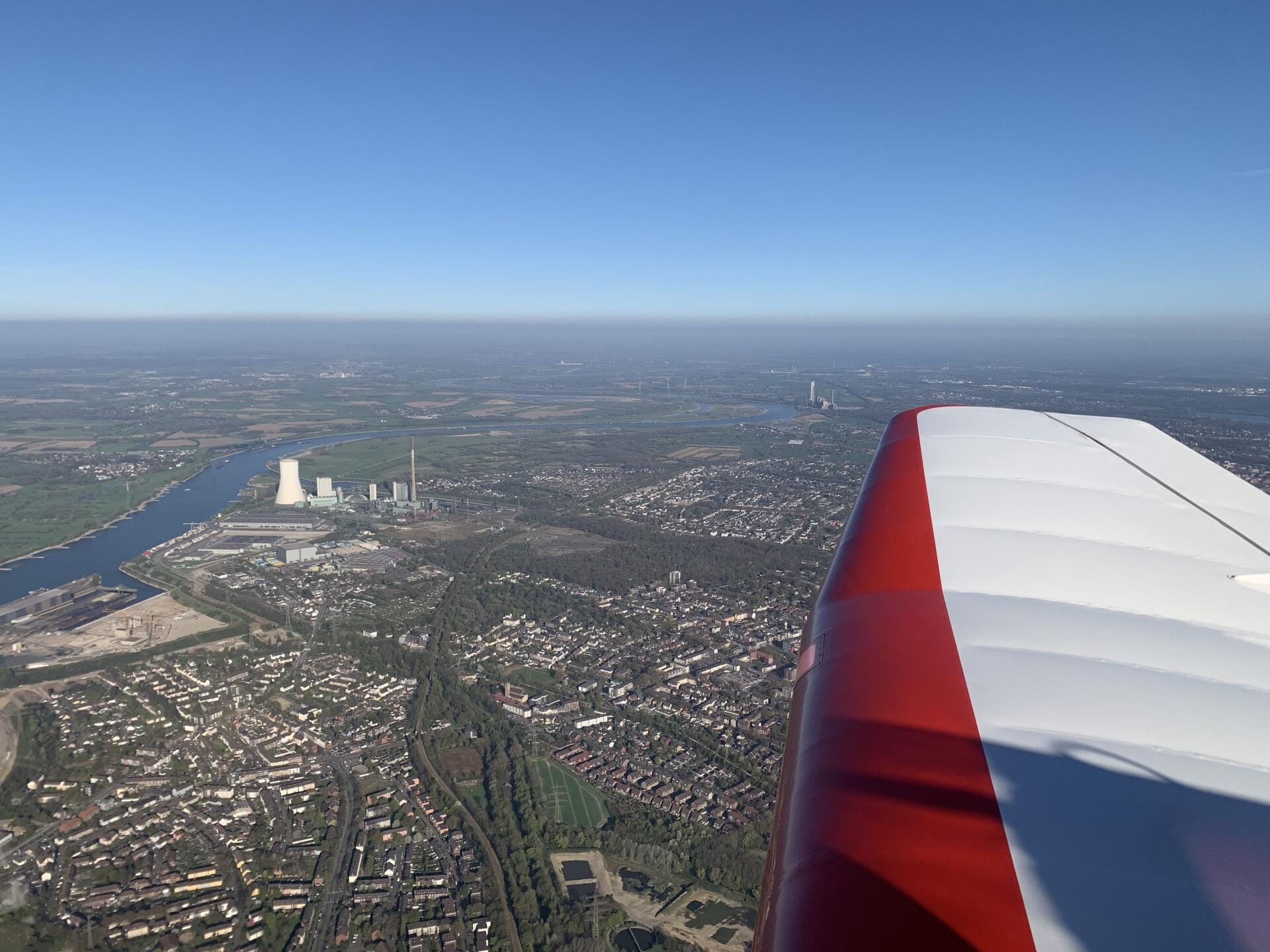 Rundflug im günstigen 2-Sitzer über das Münsterland