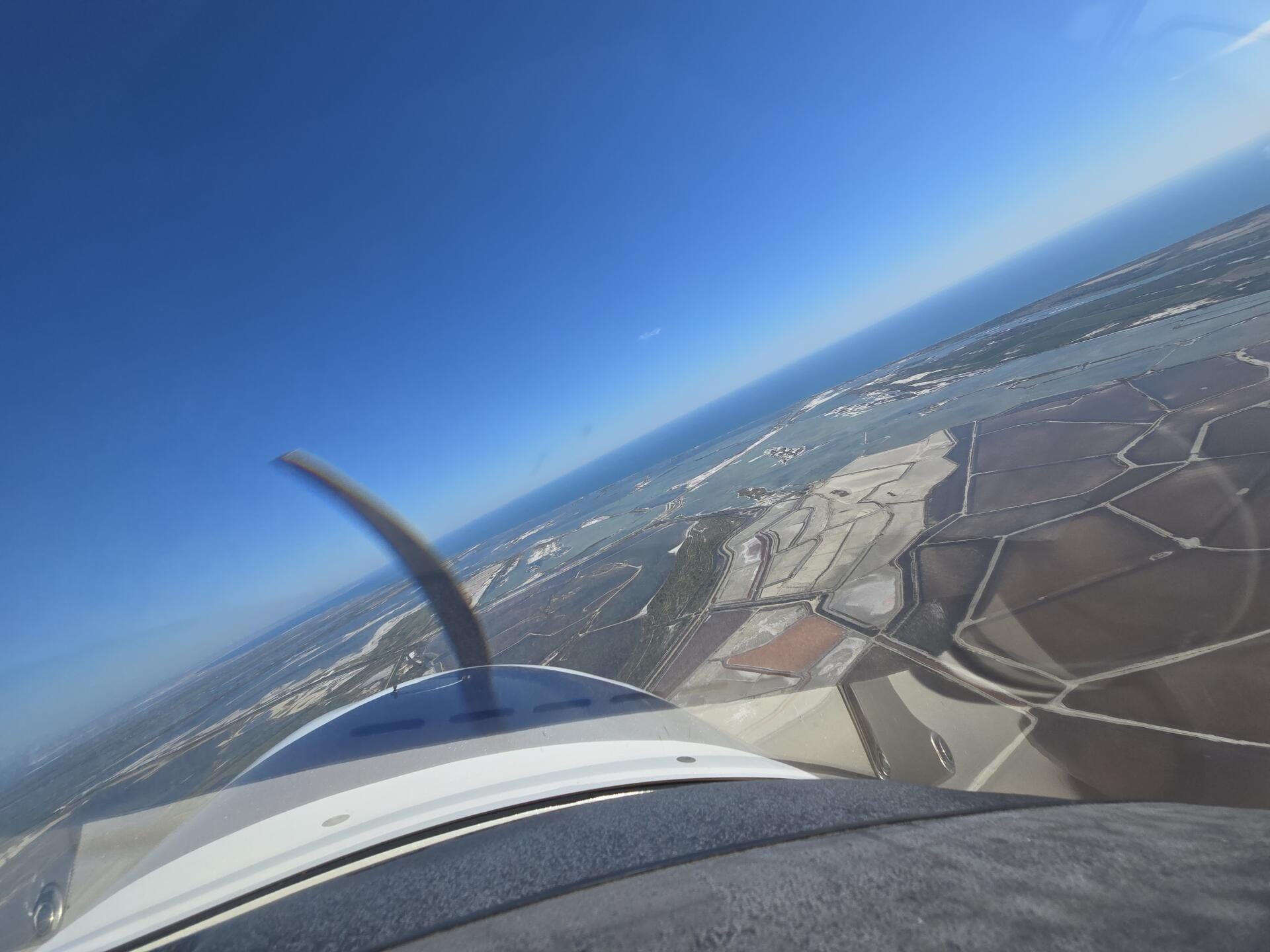 Survol de la Côte Méditerranéenne