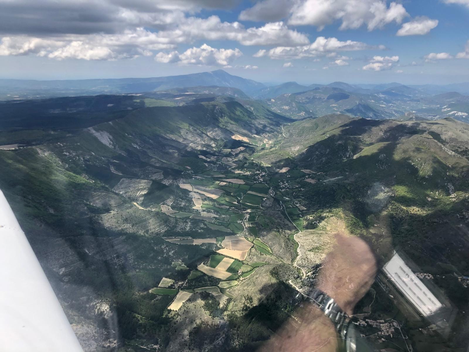 Vol à destination d'Annecy