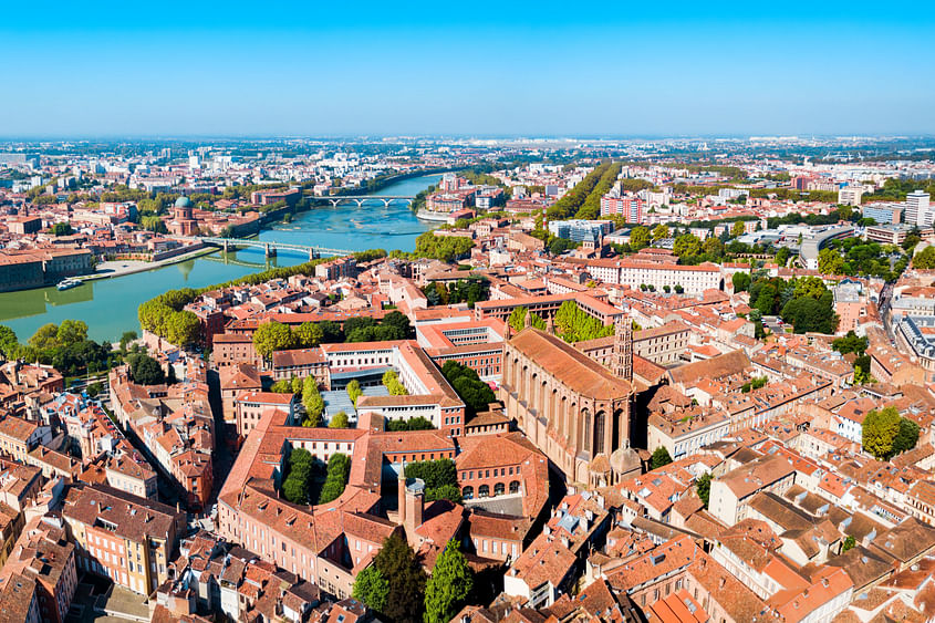 Toulouse et ses alentours en hélicoptère - 30 min