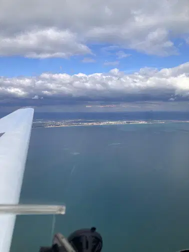Mick’s exclusive flight around the IOW