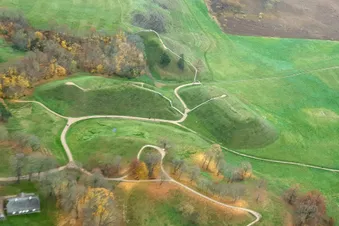 Sightseeing over Trakai and Kernave hills