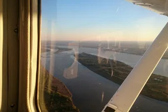 Rundflug über Hamburg / Norddeutschland