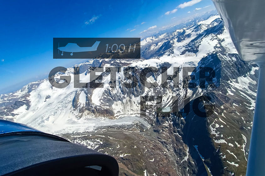 Gletscherflug - Ötztaler und Stubaier Alpen