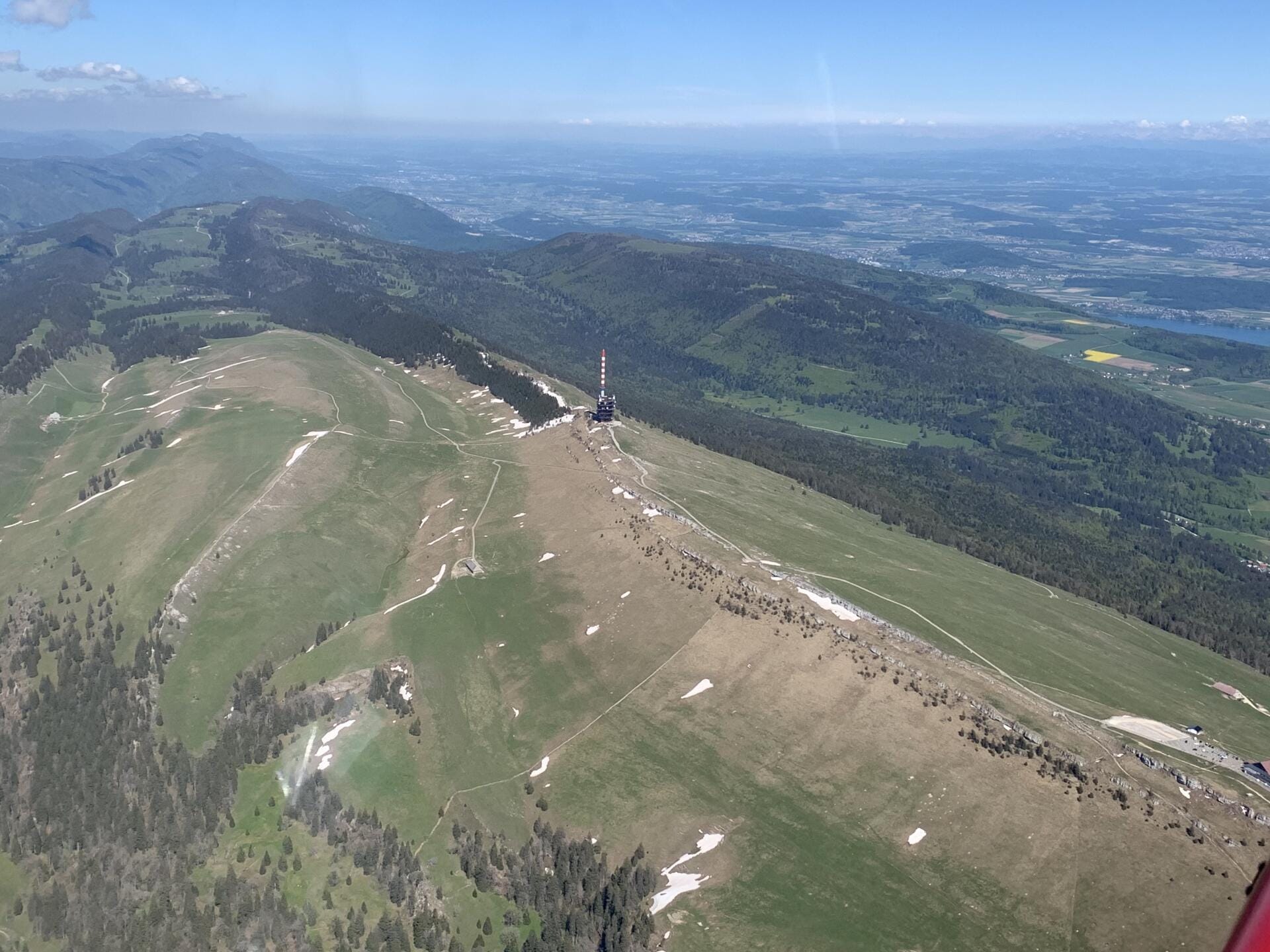 Vol Franco-Suisse! Chasseral, Bienne, Neuchâtel.