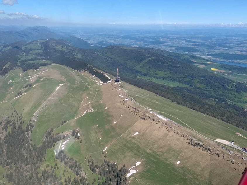 Vol Franco-Suisse! Chasseral, Bienne, Neuchâtel.