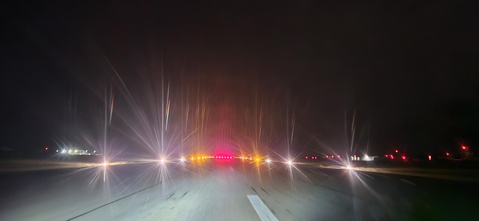 Vol de nuit autour de Valence