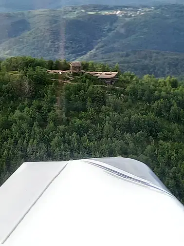 Survol : Massif du Donon, le Hohwald, la Plaine d'Alsace