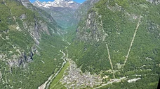 Valle Maggia mit Blick ins Val Bavona