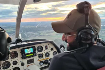 Retour de Reims avec un DR400