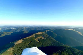 Lever de soleil dans les Vosges