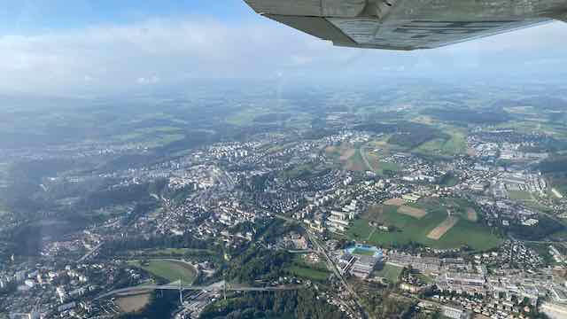 Un vol au cœur des Préalpes  ✈️🏔️
