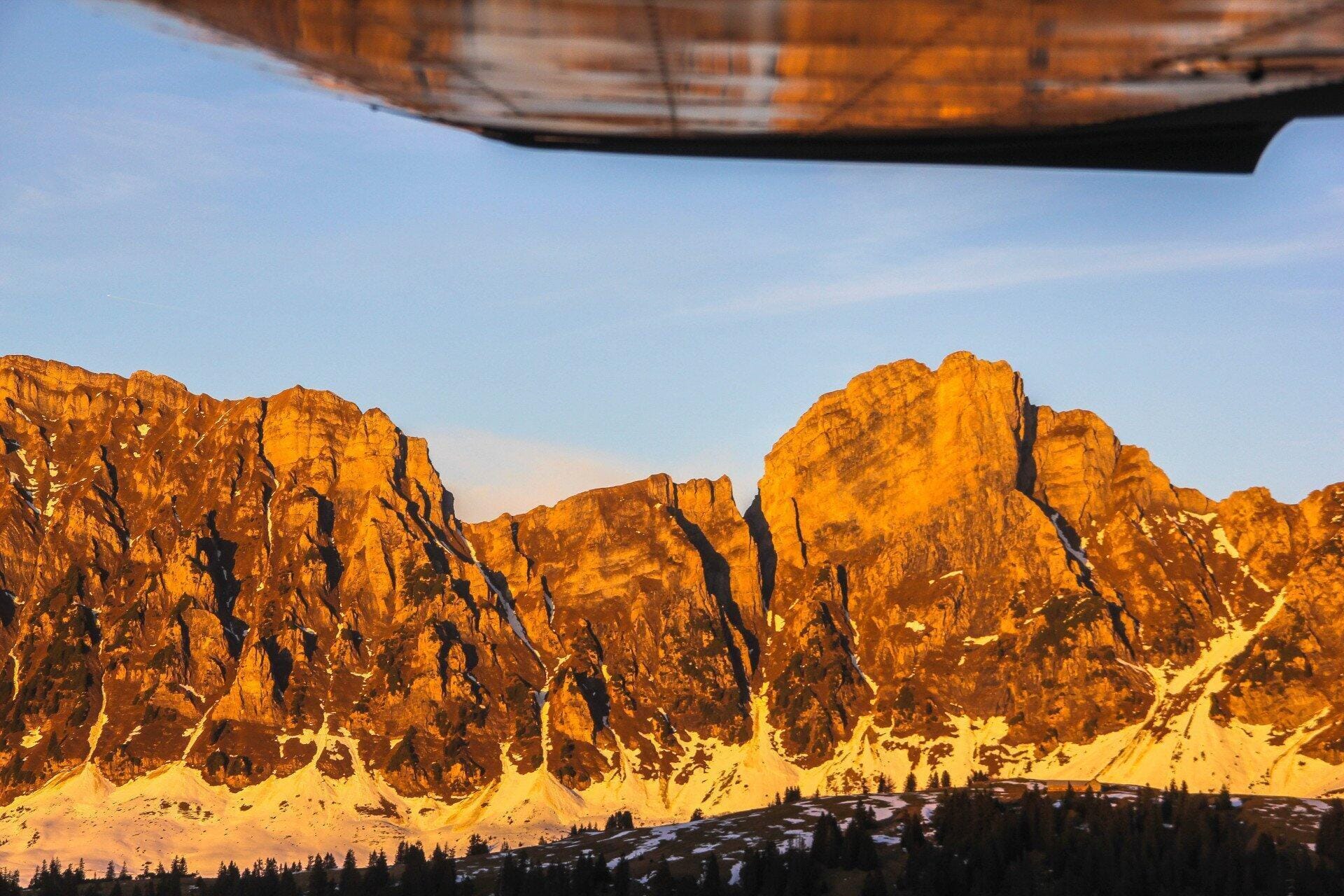 Ah! ⭐ Säntis hautnah – der Geheimtipp unter den Alpenflügen