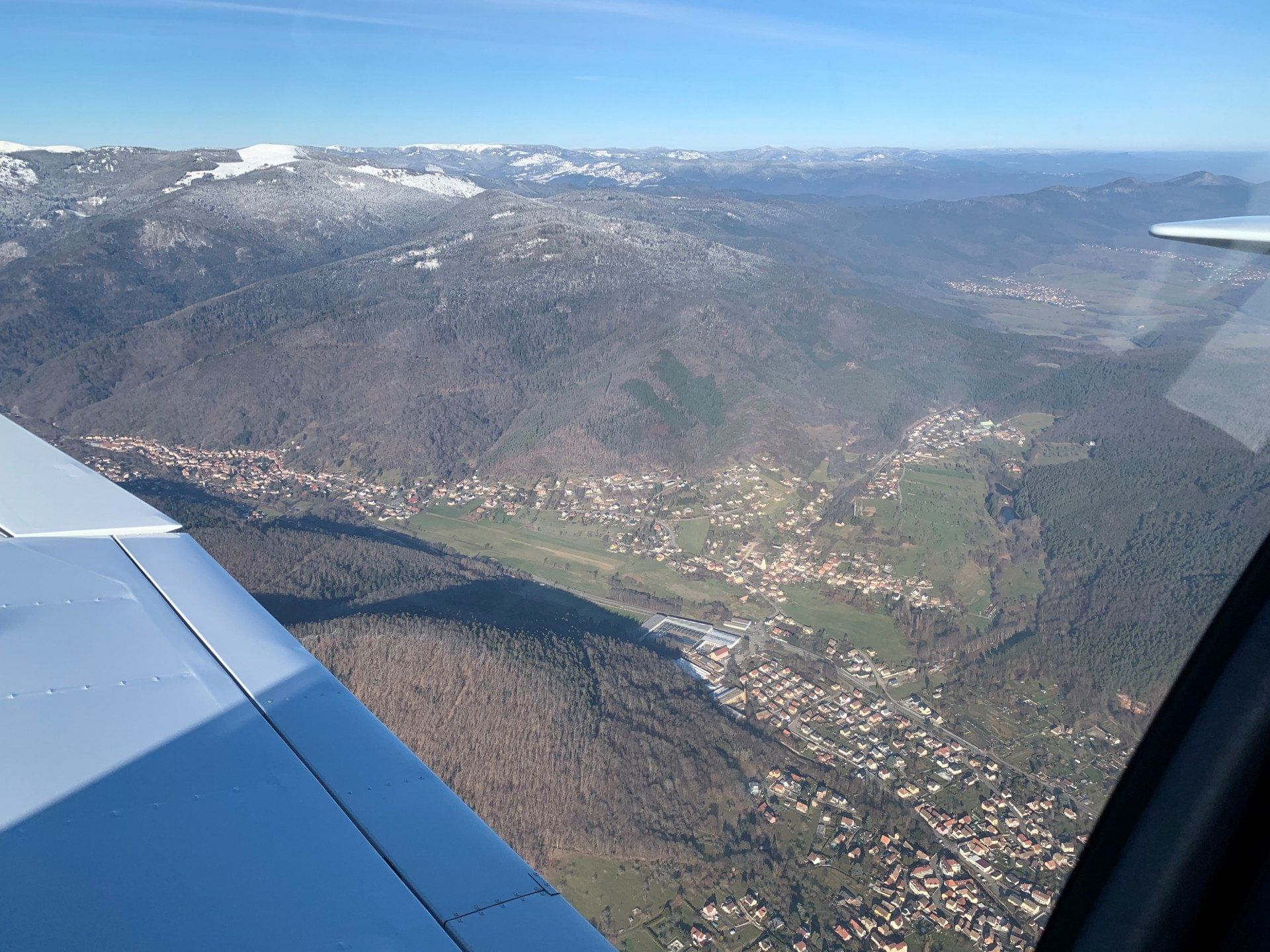 Balade aérienne entre vosges et vignobles (1 heure)