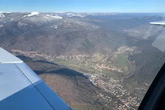 Balade aérienne entre vosges et vignobles (1 heure)