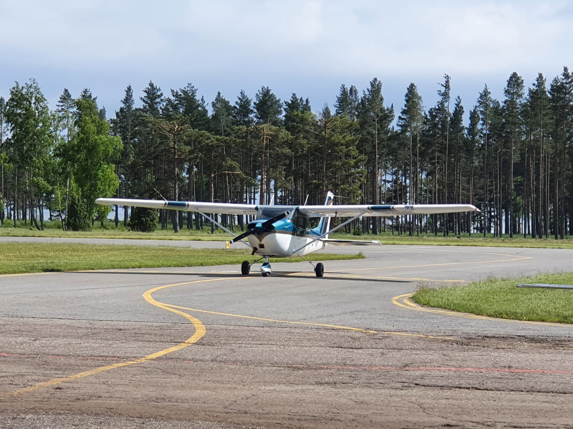 An unforgettable flight to Nida and back