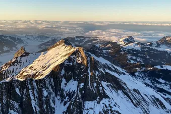 Helikopterflug im Herzen der Schweiz