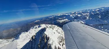 Balade aerienne en montagnes