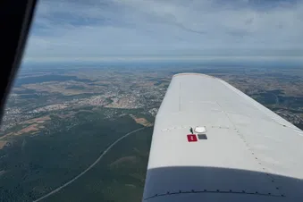 Rundflug über die Eifel, Nürburgring und Köln