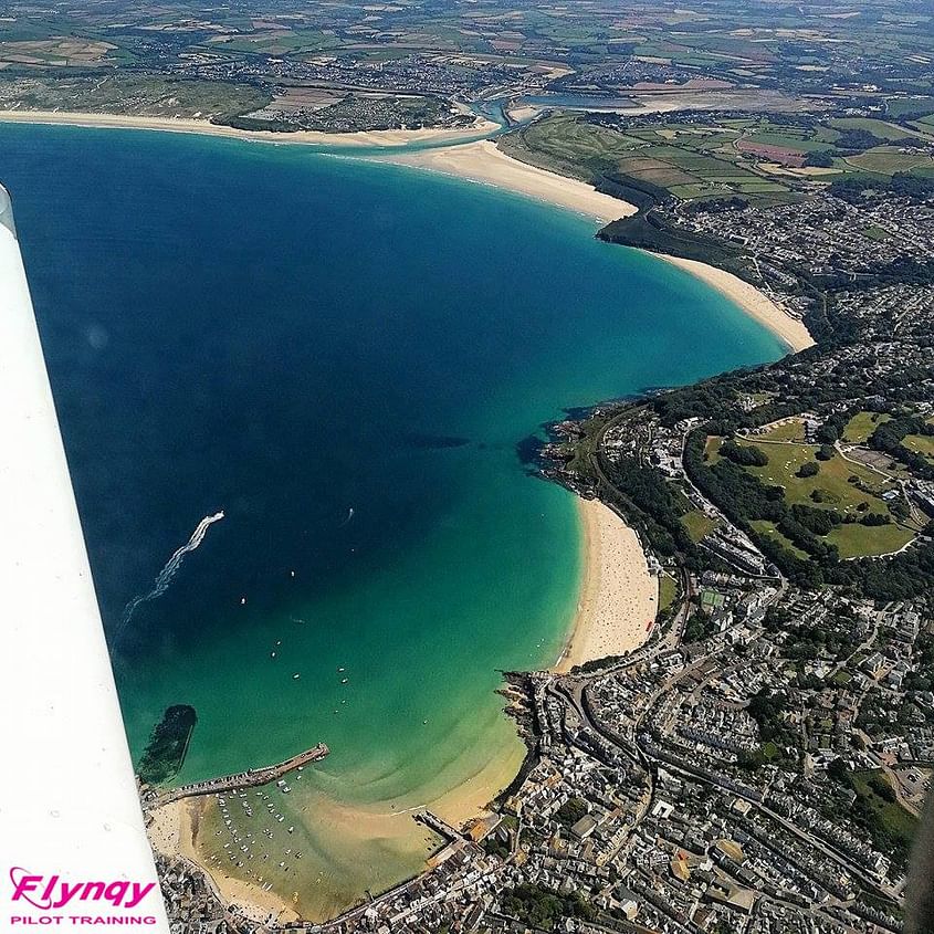 Padstow, Polzeath and Tintagel Castle flight experience