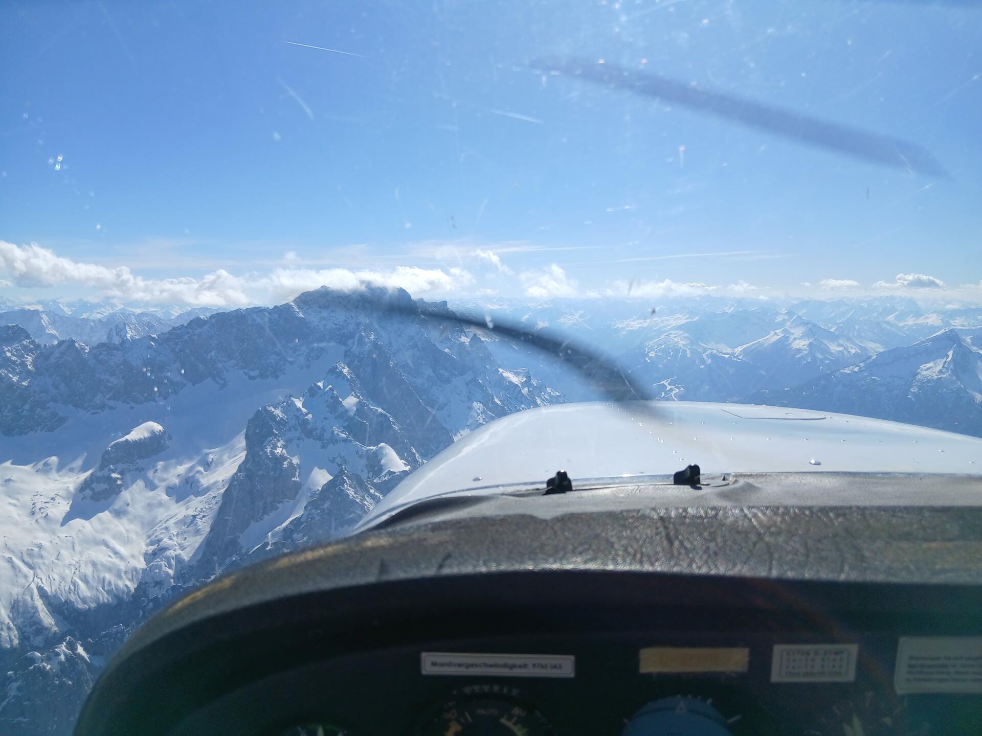 ZugSpitze ca.3000m/10.000ft, ab Augsburg via Ammersee & STA - France