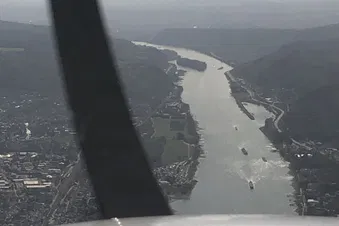 Mit dem Privatflugzeug nach Mannheim